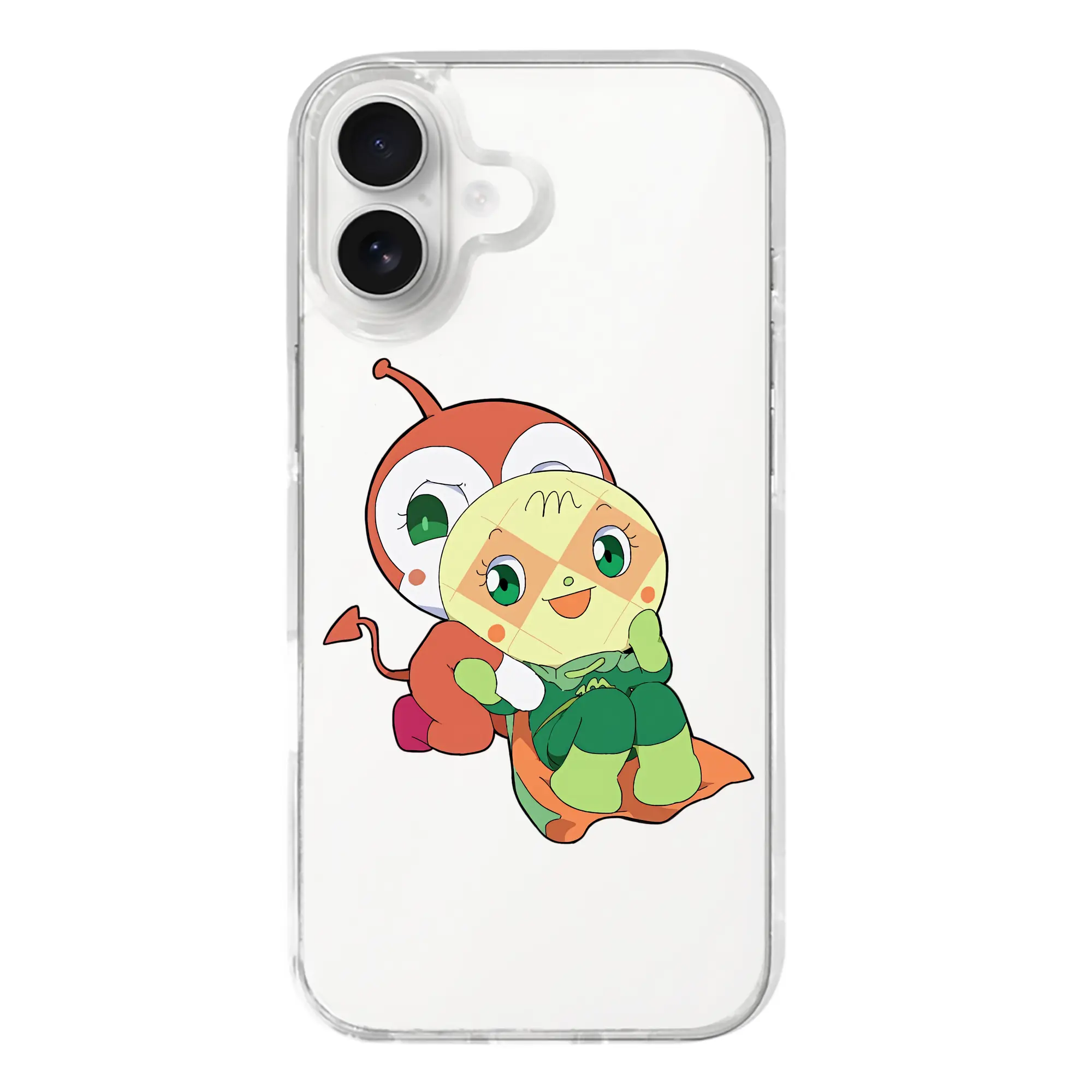 アンパンマン グッズ,メロンパンナ - iPhone 17シリーズ 透明スマホケース – 薄型・耐衝撃・精密フィット保護カバー